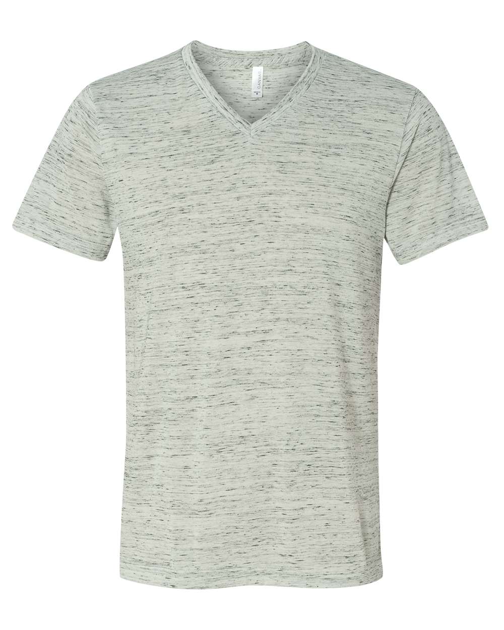 Unisex Textured Jersey V-Neck Tee - 3655 41