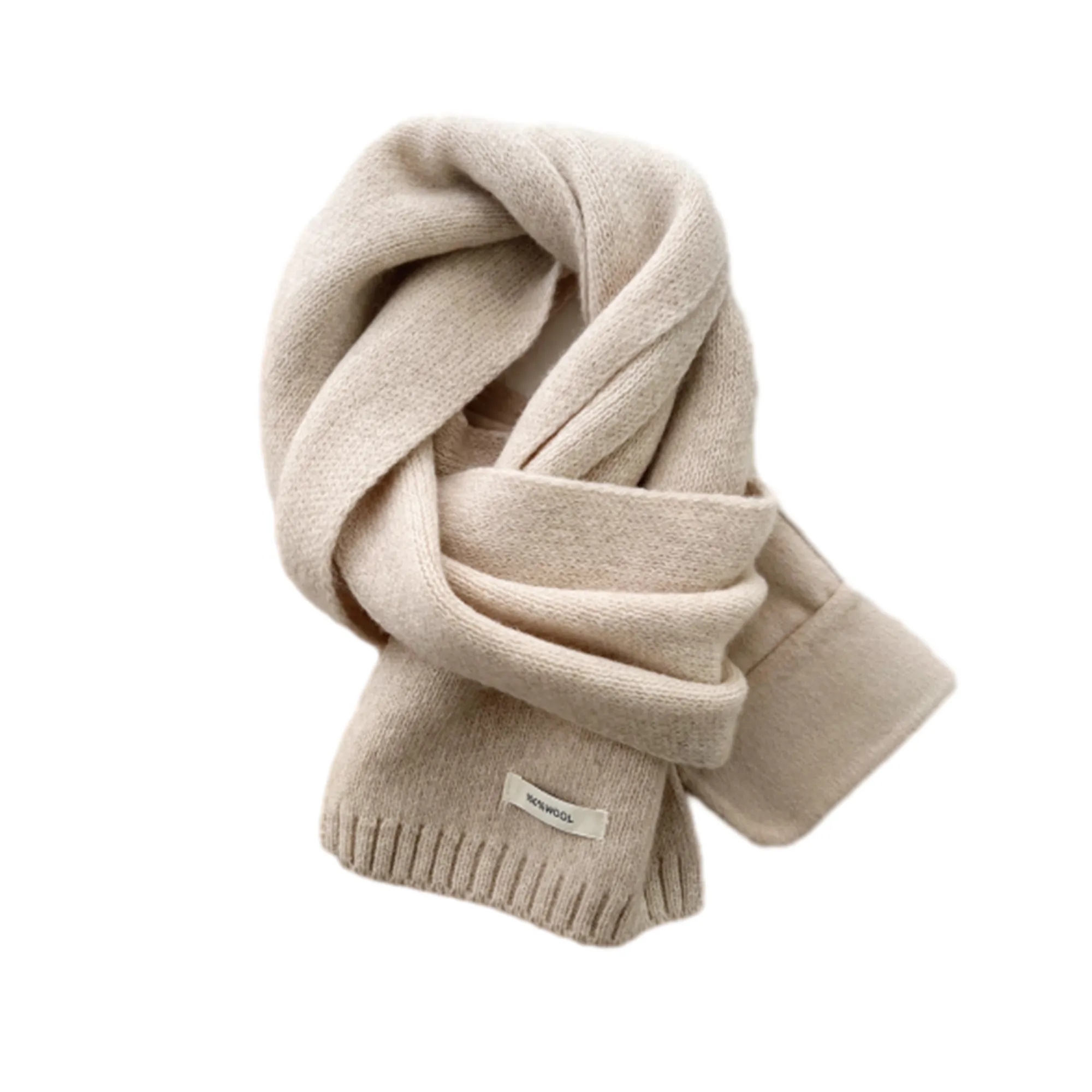 100% Wool Winter Warm Scarf 5