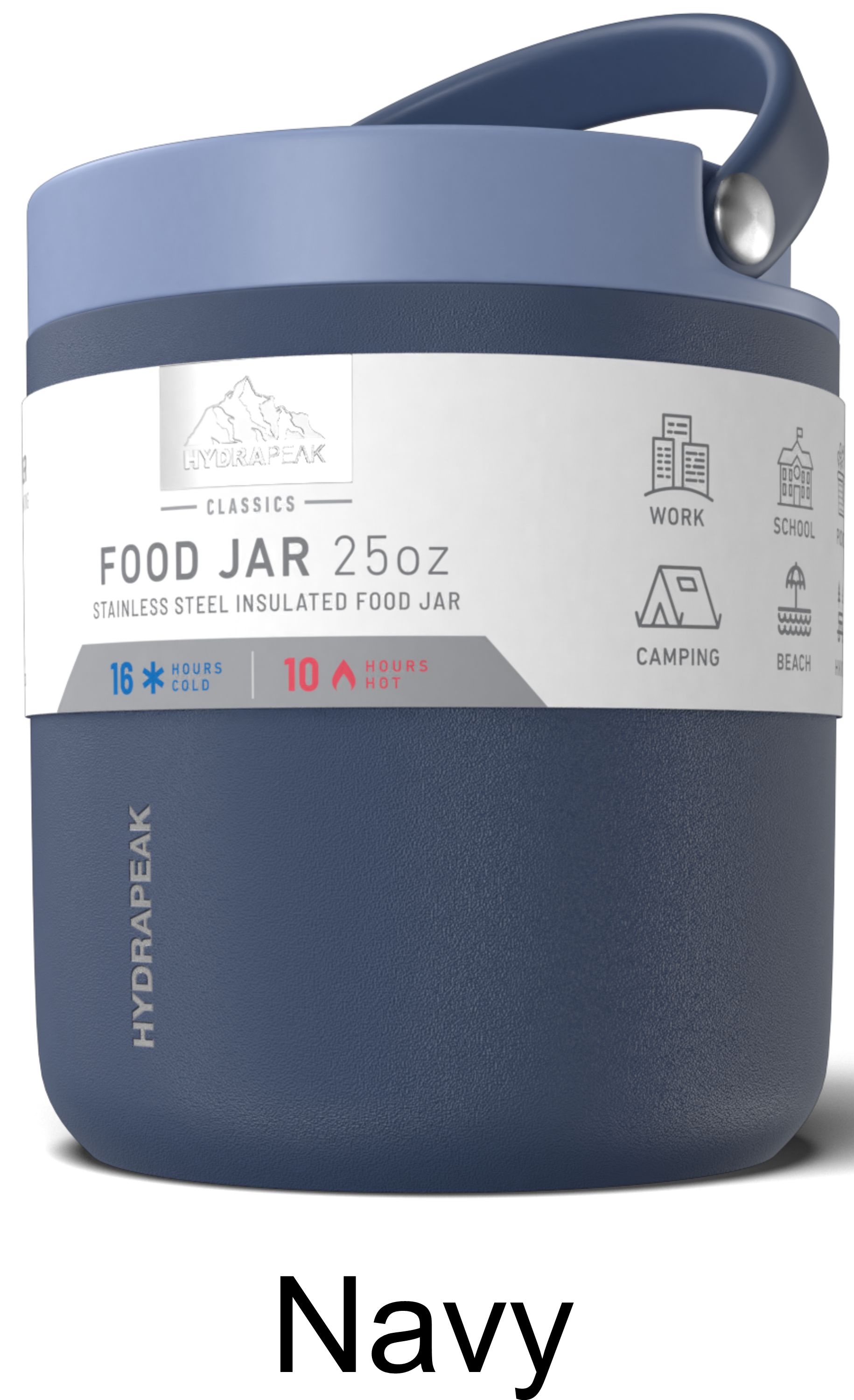 25 oz Hydrapeak Thermos Food Jar LIFETIME WARRANTY! 15