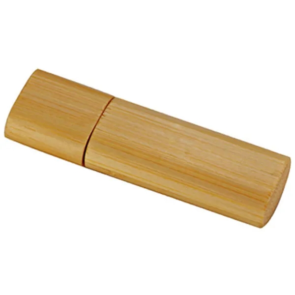 Rectangle Bar Shape Bamboo USB Flash Drive U Disk 2
