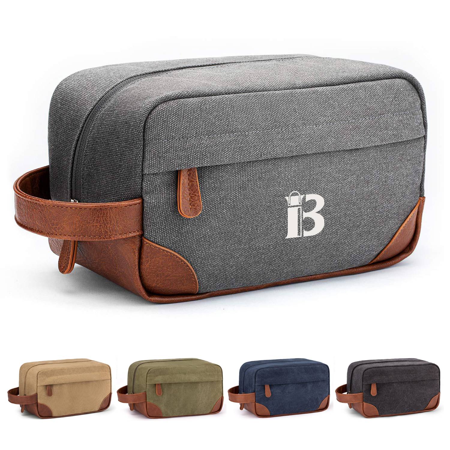 Canvas Waterproof Toiletry Hanging Cosmetic bag 1
