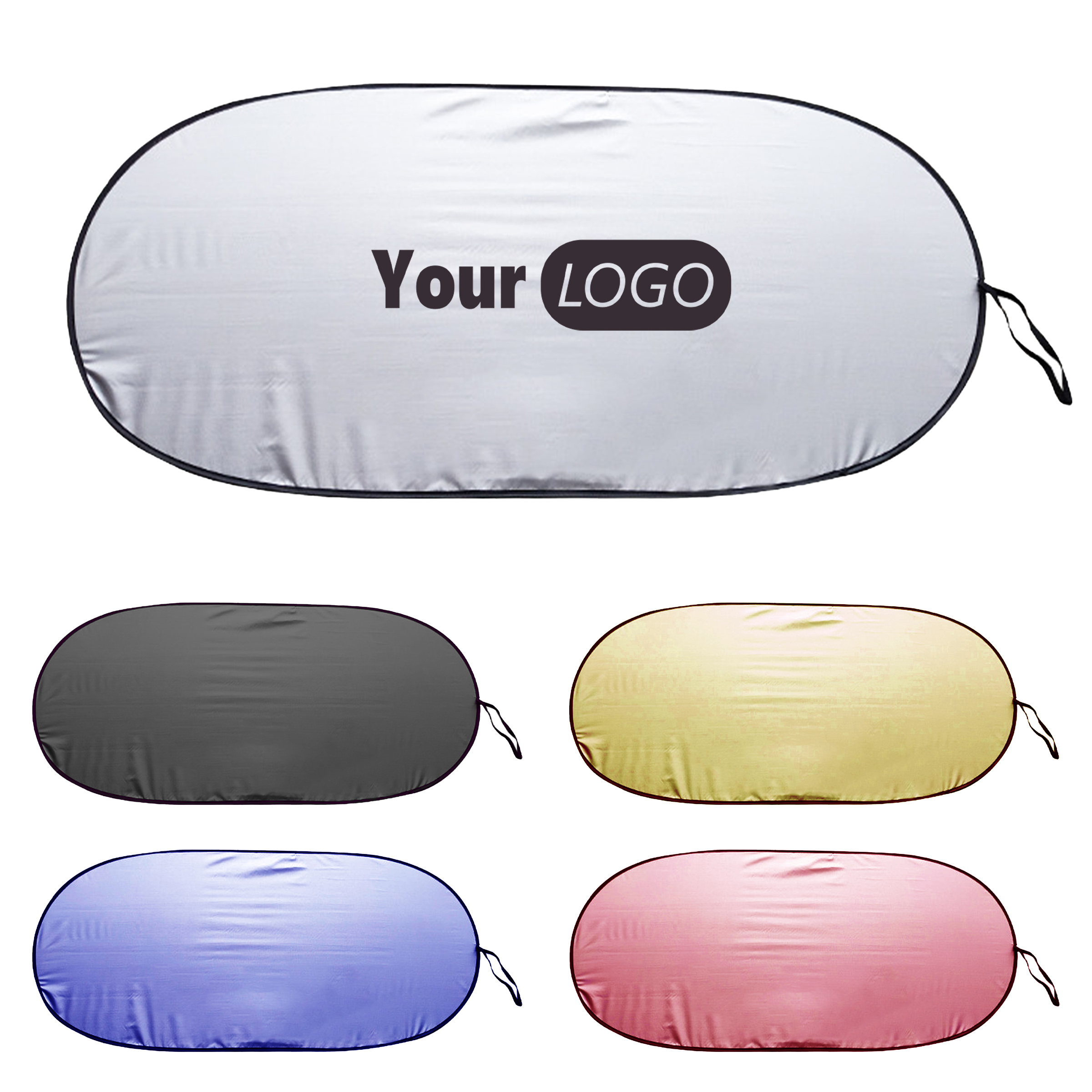 Nylon Efficient Folding Windshield Sunshade For Uv And Heat Control 2