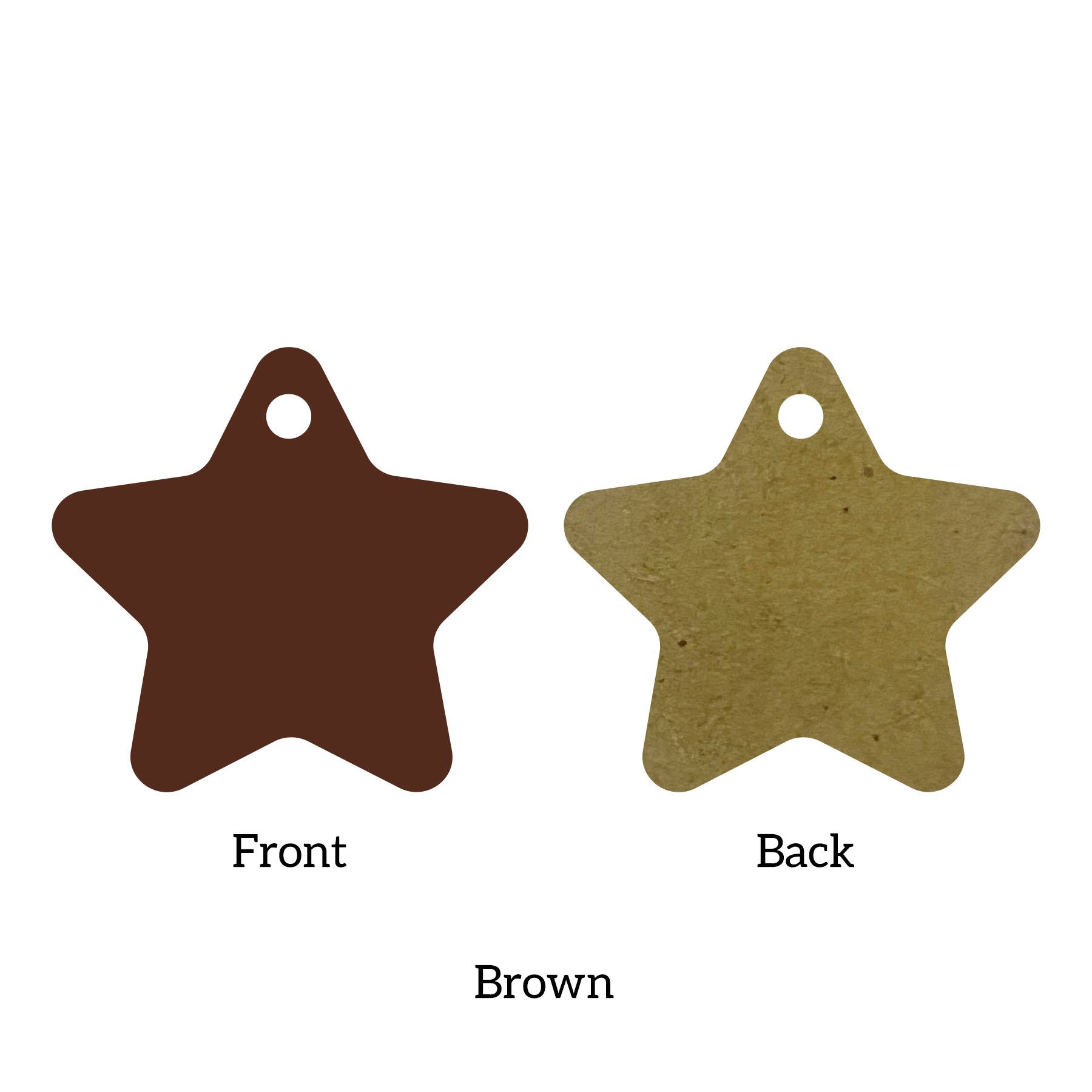 Free Shipping Solid Color Christmas Ornament - Star 8