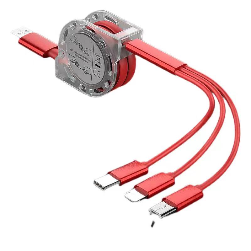 3 In 1 Phone Cable & Wall Charger 3