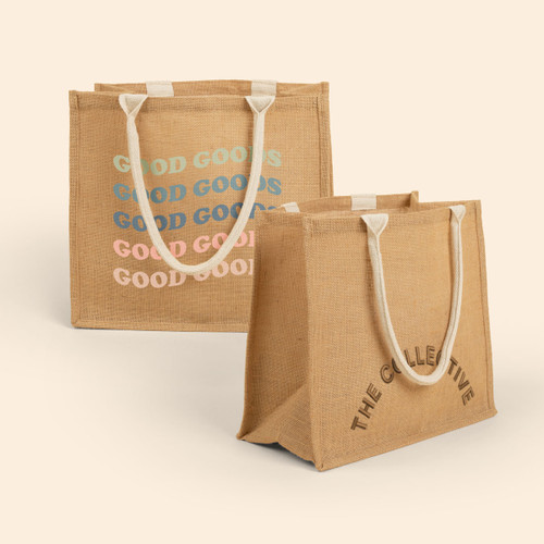 MEDIUM TOTE - JUTE