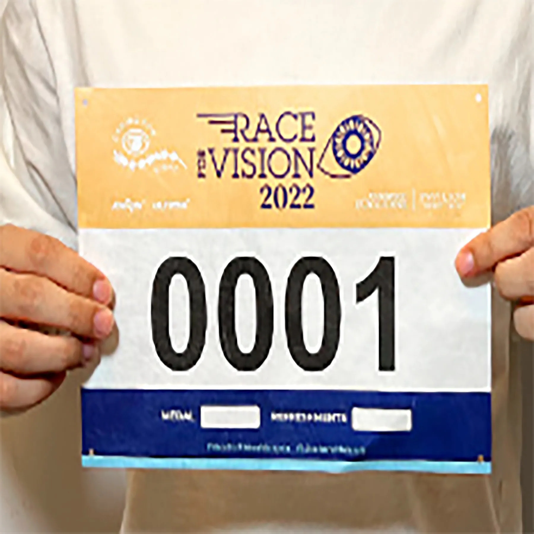 Marathon Race Bib Numbers Waterproof Tyvek Paper 5