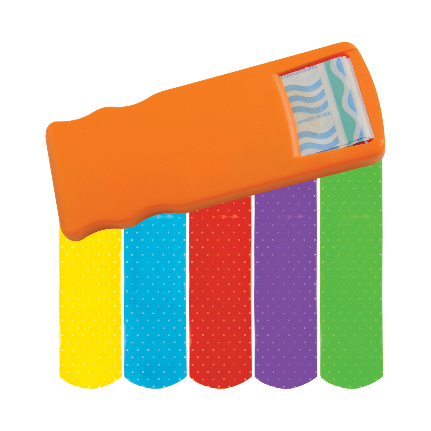 Bandage Dispenser w/ Color Bandages 19