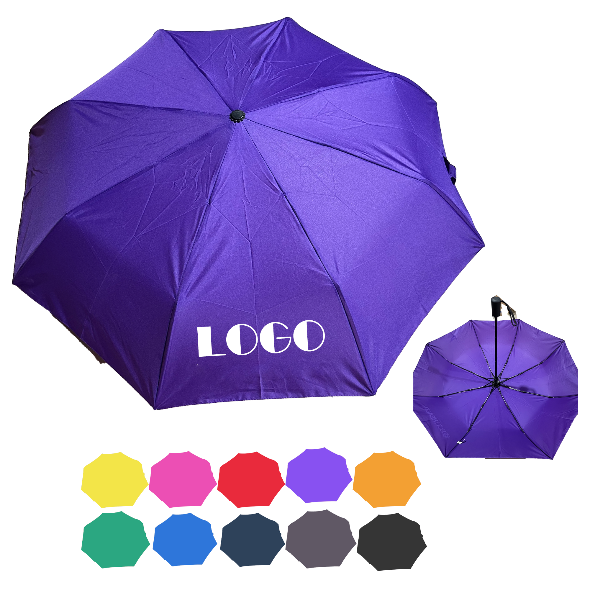 The Compact Econo Folding Umbrella 3