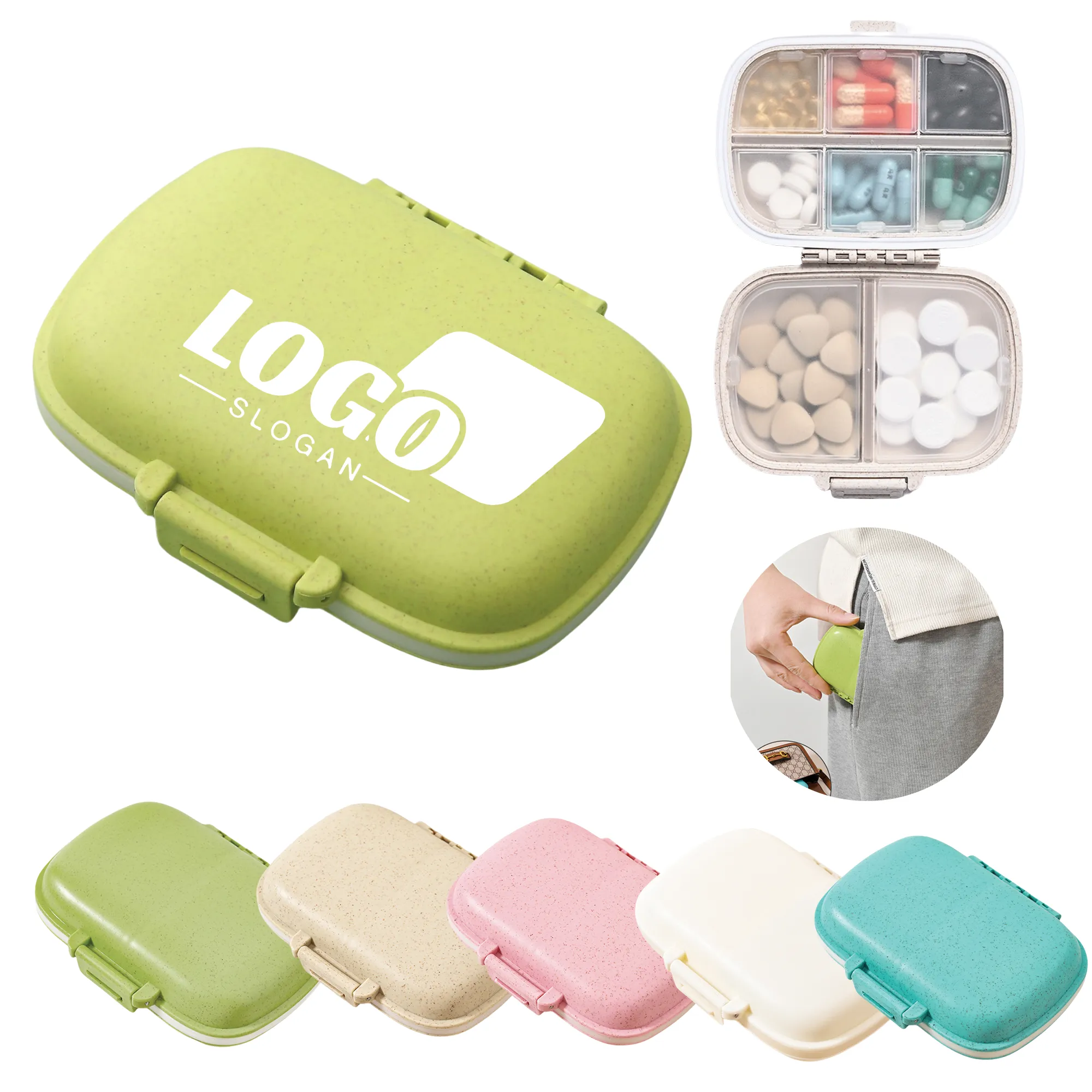 Moisture Proof Pill Box