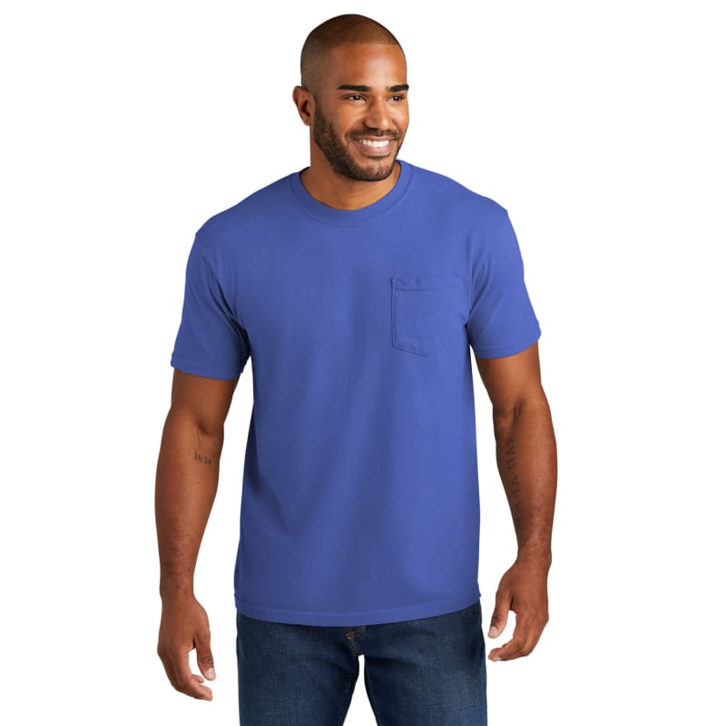 COMFORT COLORS Heavyweight Ring Spun Pocket Tee. 23
