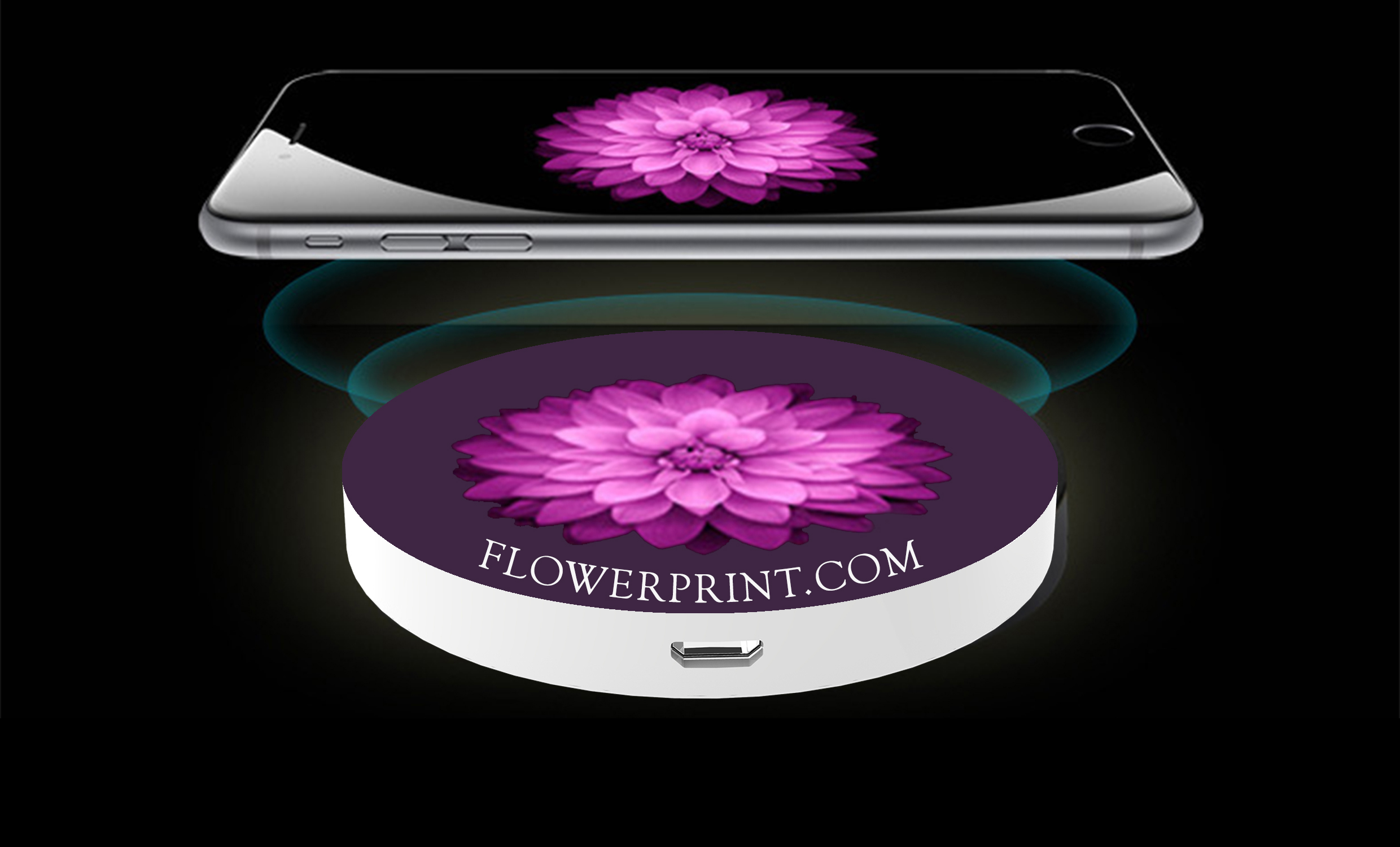 Wireless Charging Disc - White 7