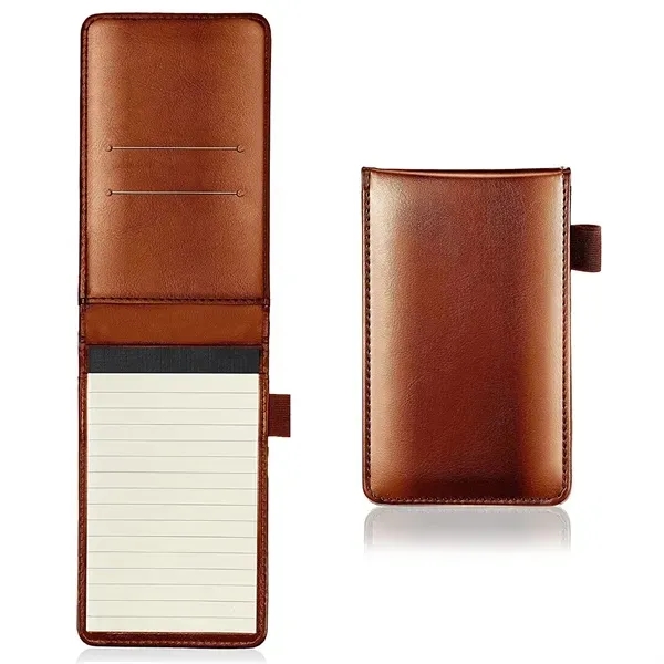 Pocket Notepad Holder with Mini Size and Metal Pen 4