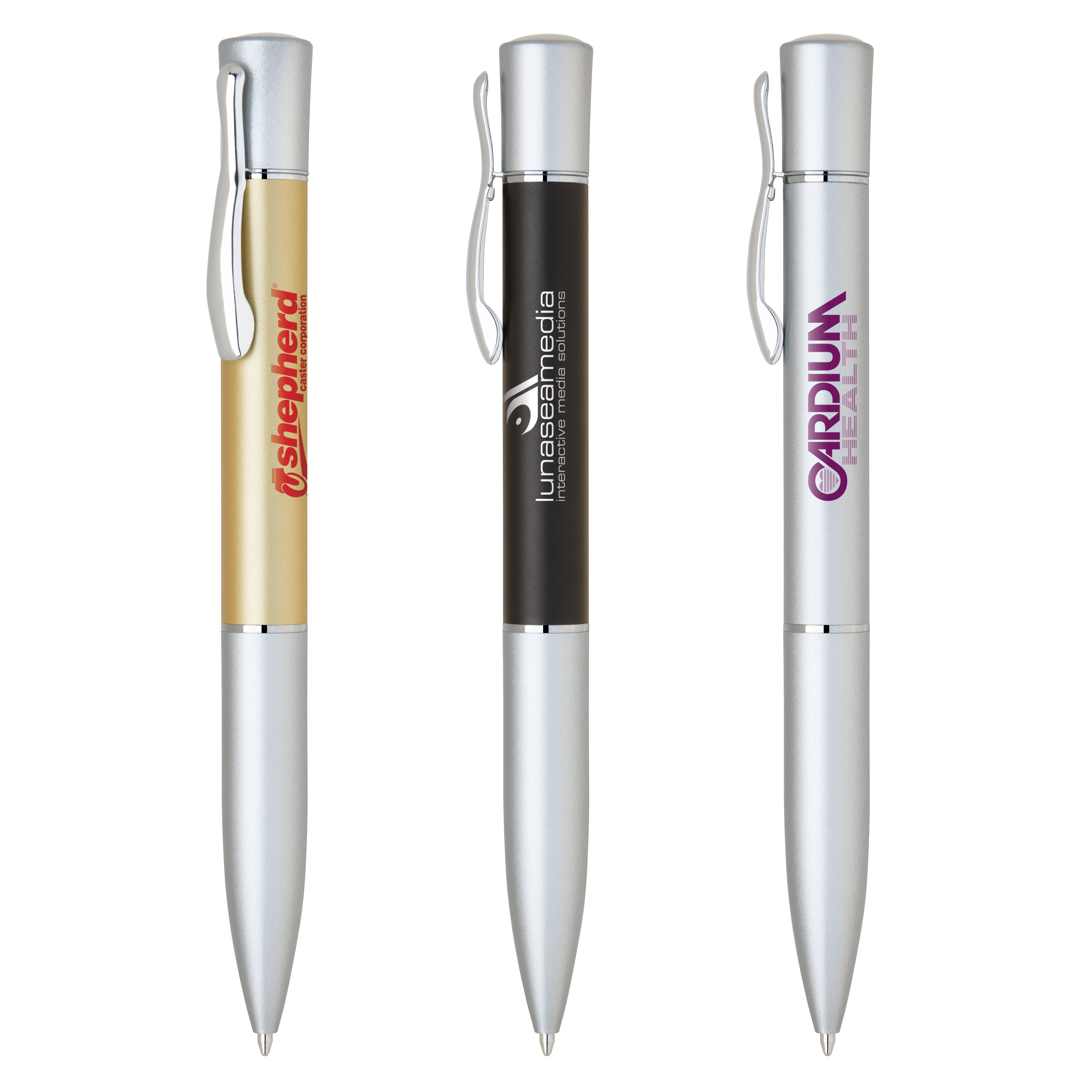 Apex Twist Action Pen with Photo Dome Top 3