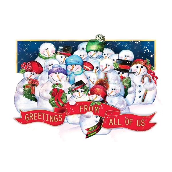 Frosty Crew Holiday Cards 1
