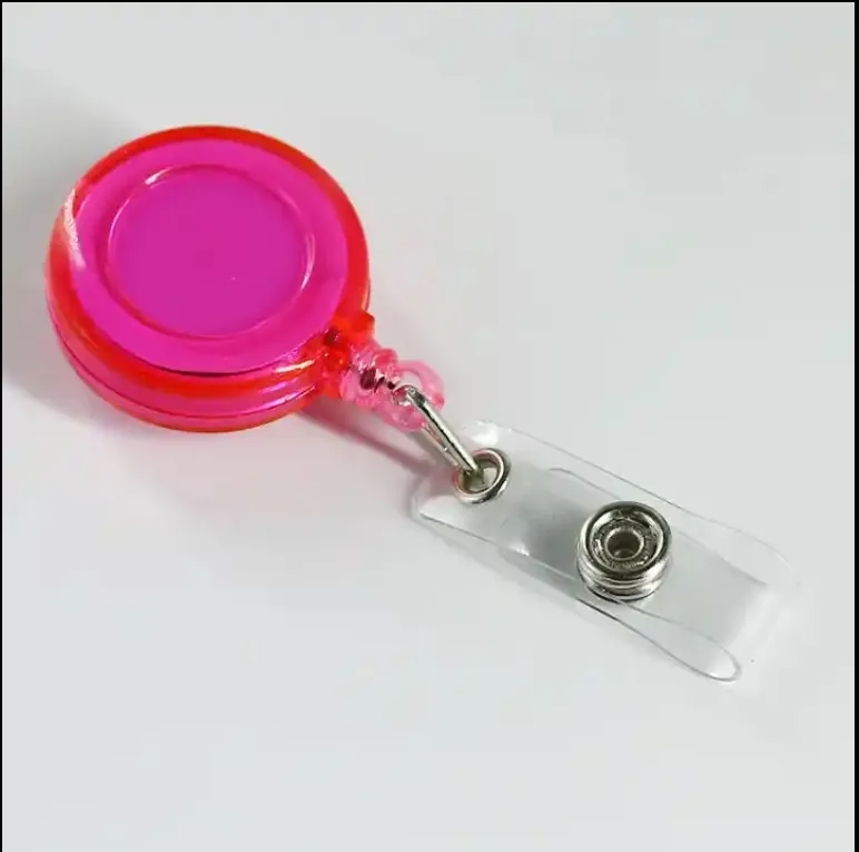 Round Transparent Color Easy Pull Stretch Buckle 1