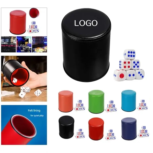 Handcrafted Dice Cocktail Shaker with Barware Set 3