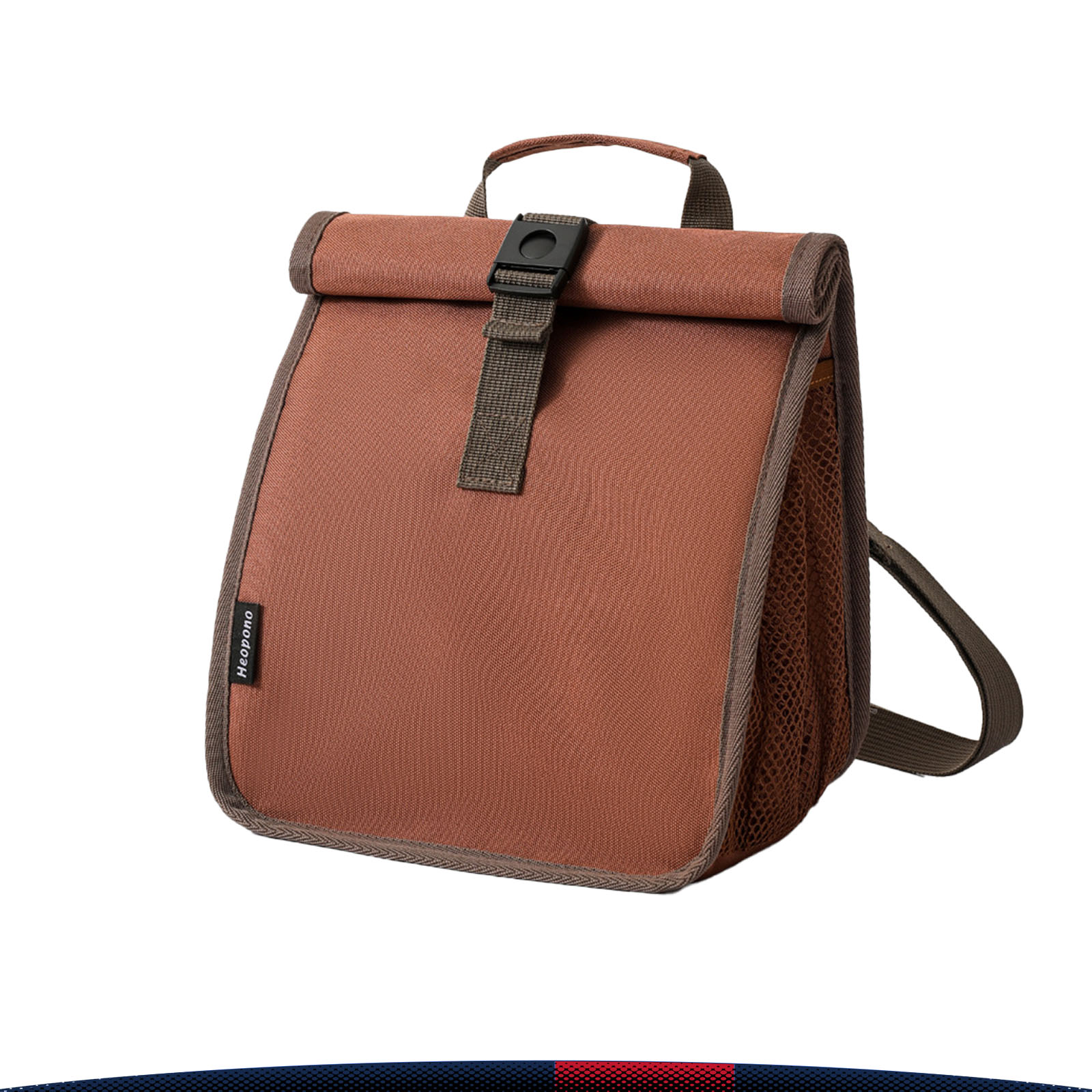 Zynor Foldable Roll-Top Insulated Lunch Bag 5