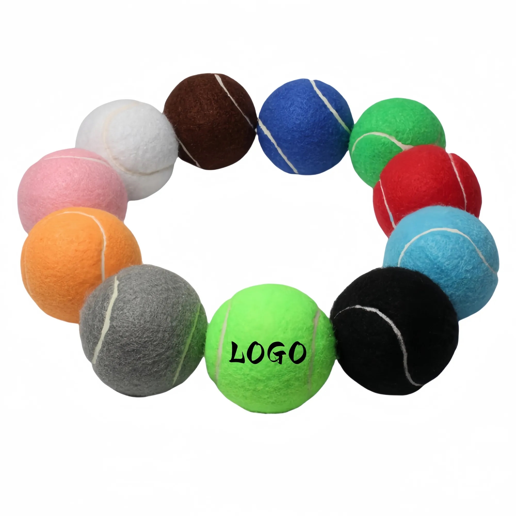 MOQ100 Training Pet Tennis Ball 7