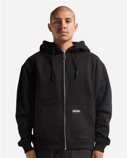 Unisex Essential Super Heavyweight Full-Zip Hoodie Sweatshirt - SHEHZ 10