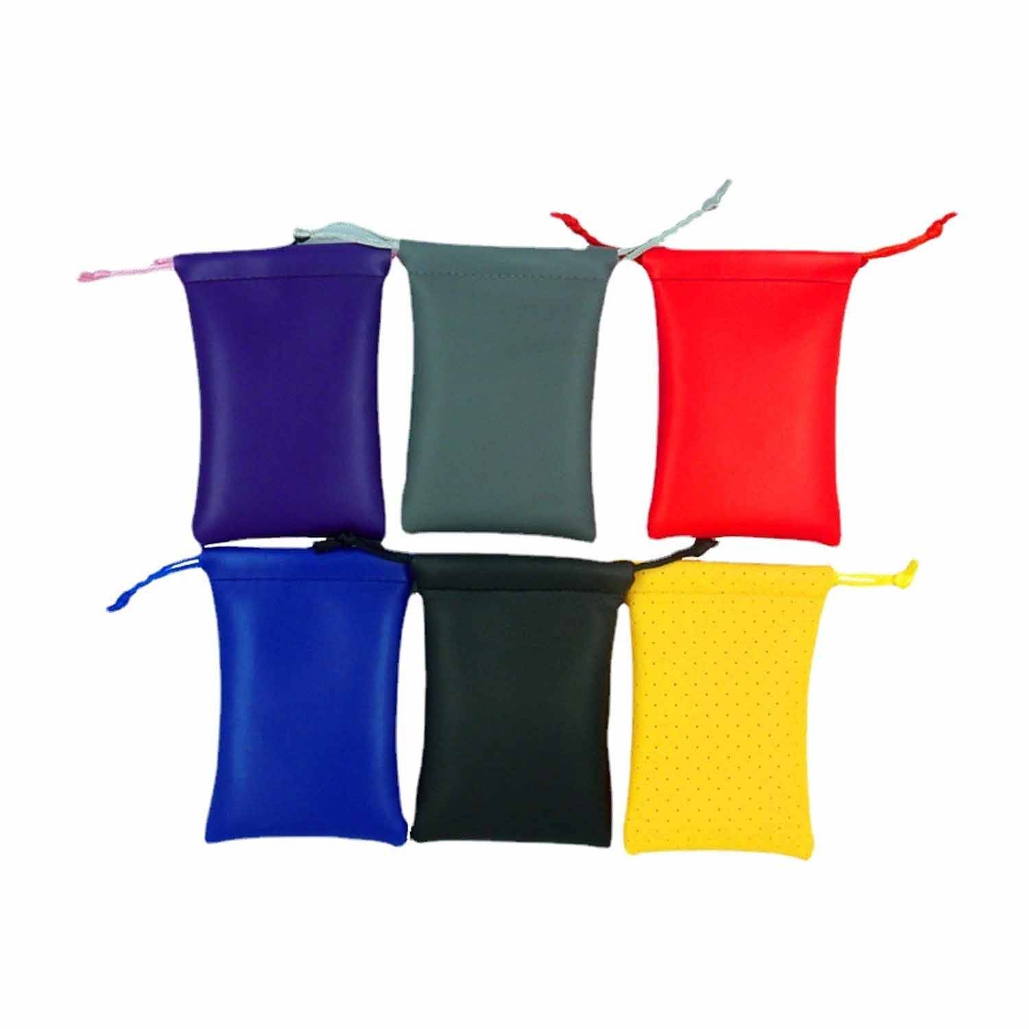 Luxury Leather Drawstring Pouch Bag 5