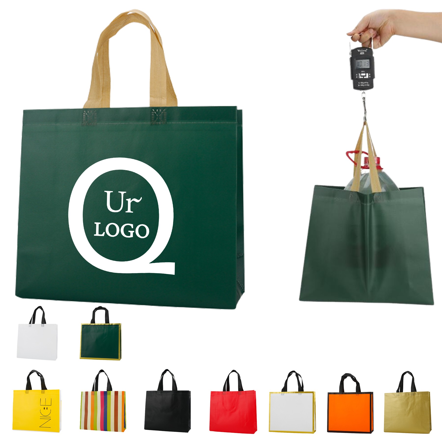 12.59 X 11.02 X 3.94 Inch Waterproof Non-Woven Bags 7
