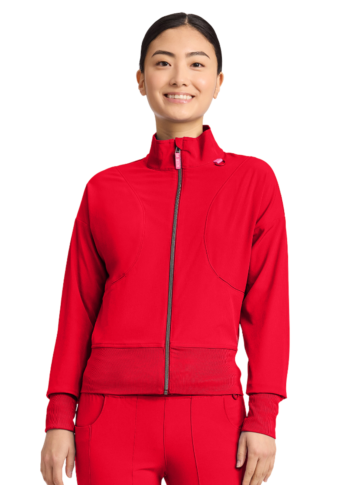 Med Couture - MC AMP - Women's 2-Pocket Warm Up Jacket 2