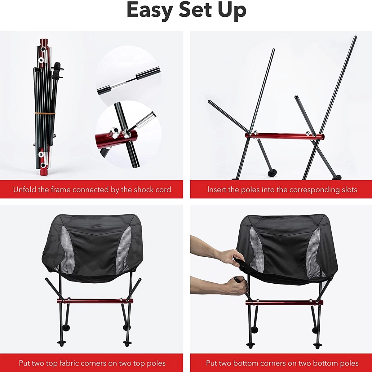 Portable Folding Camping Chairs 6