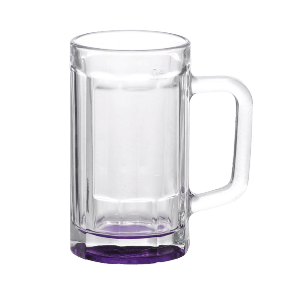 Chug 15 oz. Sports Fan Glass Beer Mug 16