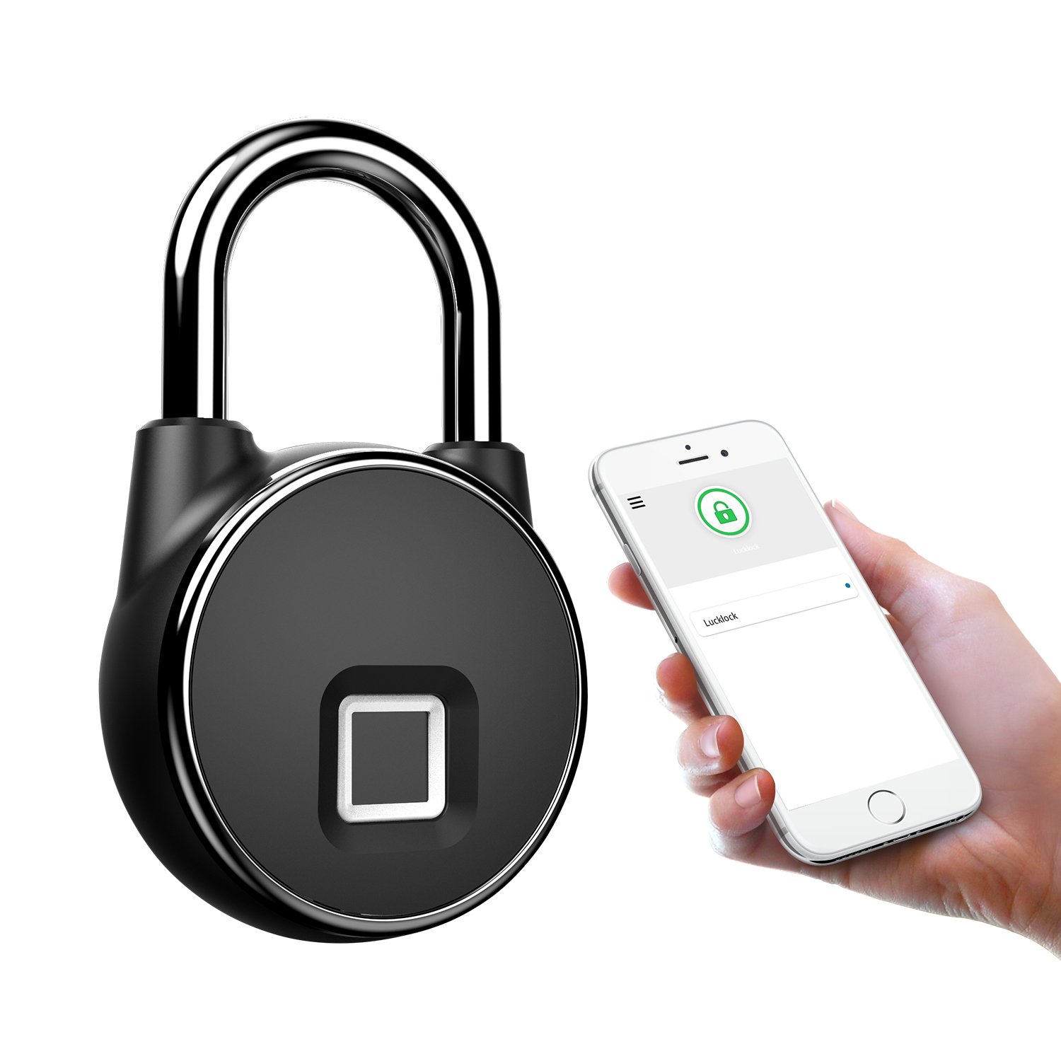 Smart Keyless Padlock w/ USB Rechargeable 26