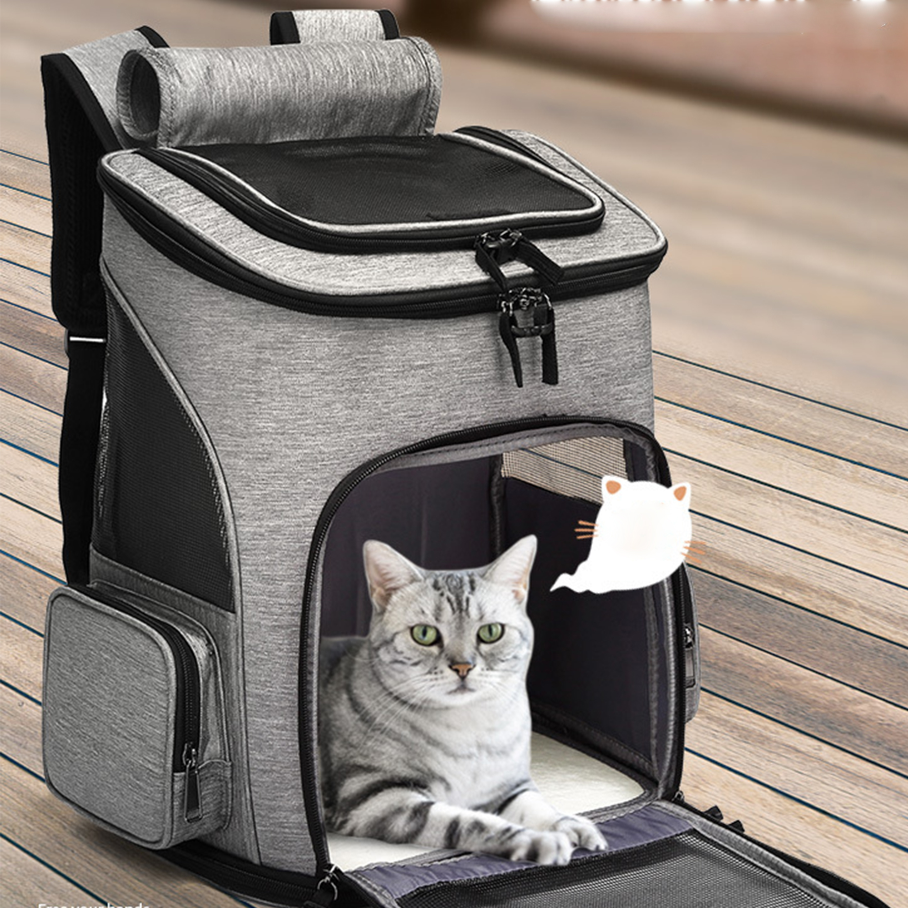 Oxford Pet Carrier Backpack 5