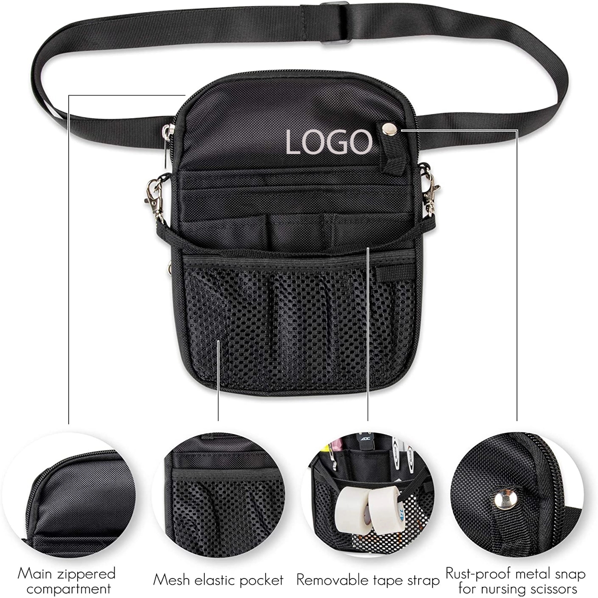 First Lifesaver 4-in-1 Convertible Nurse Fanny Pack 5