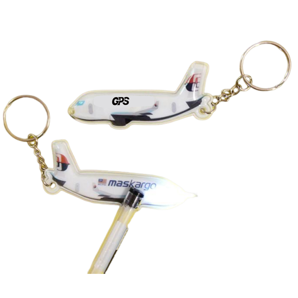 3.3" Customizable Car Shaped PVC Flashlight Keychain 5