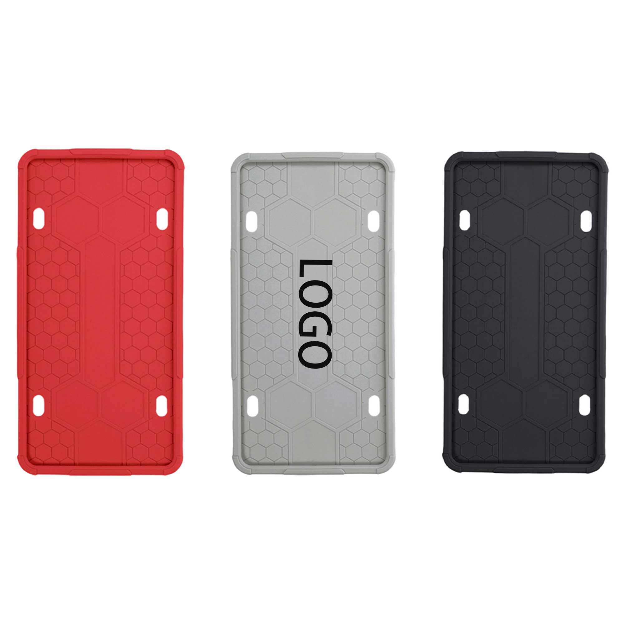 Car Silicone License Plate Frame 4