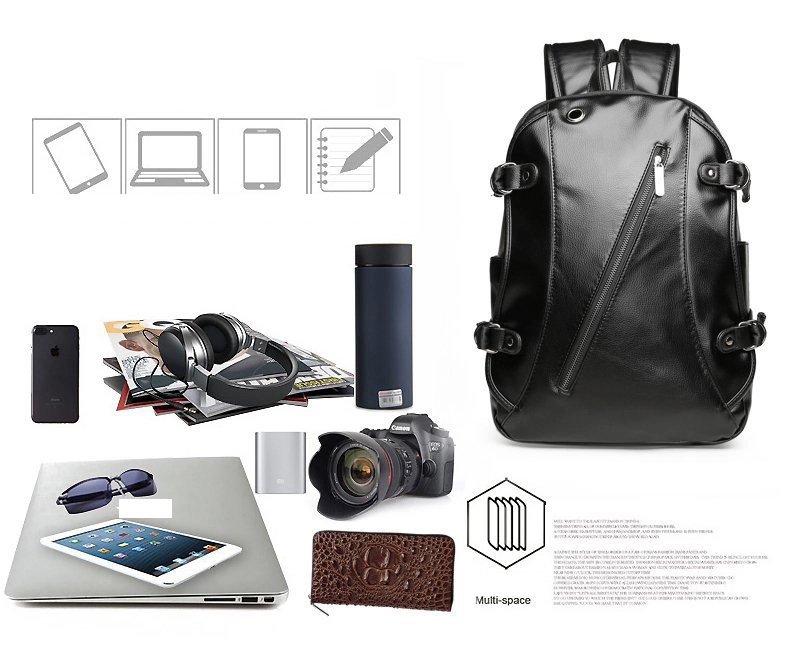 Customized Stylish Backpacks with USB Port 11