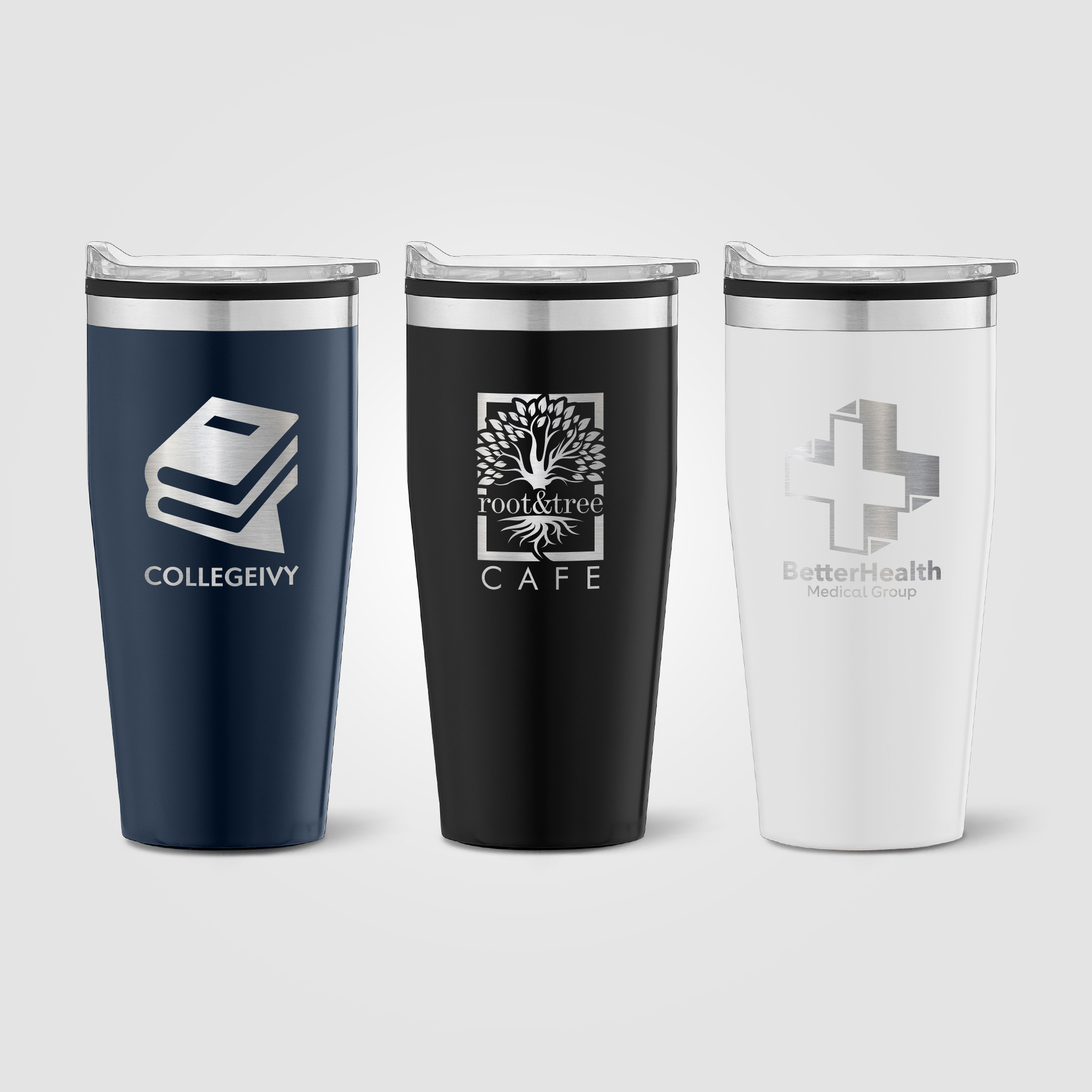 Jasper - 18 oz. Stainless Steel Tumbler with Plastic Interior 23