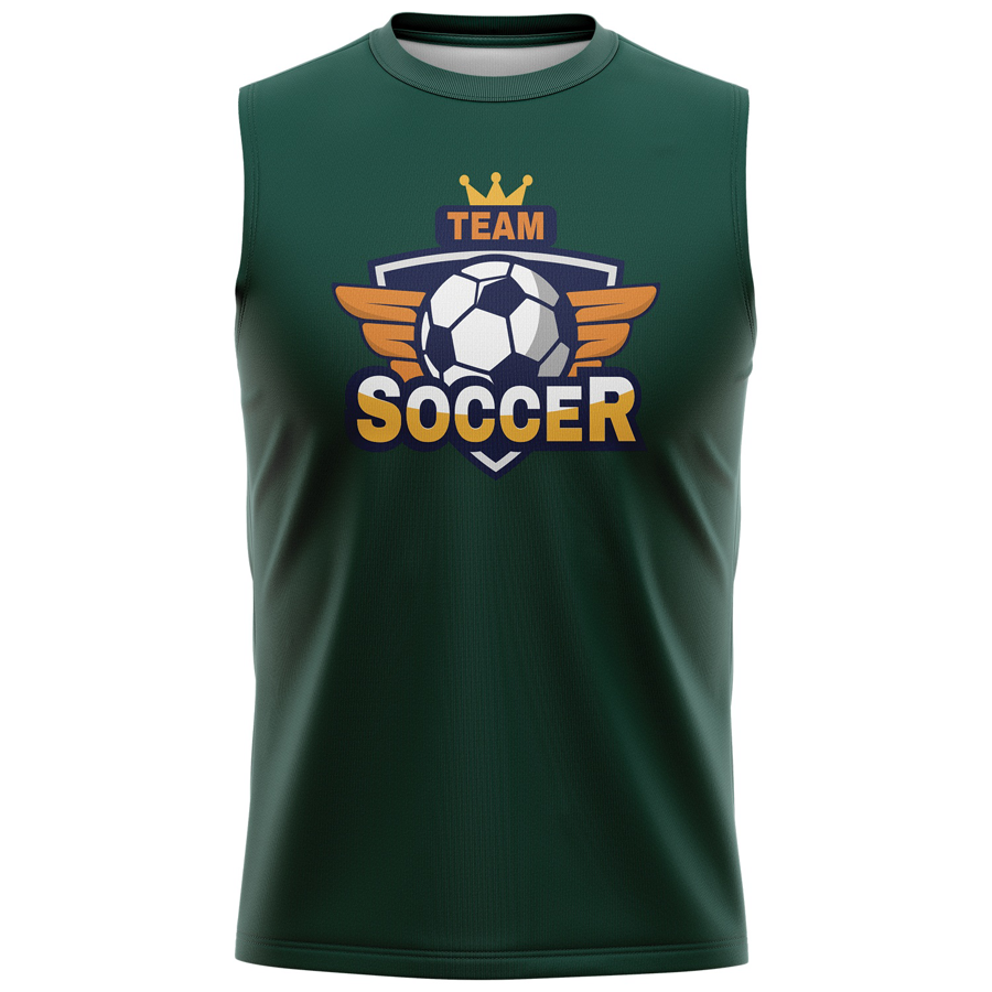 Adult and Kids' Custom 5.3 oz Cotton Sleeveless T-Shirt - DTF, Screen Print, Heat Press 1