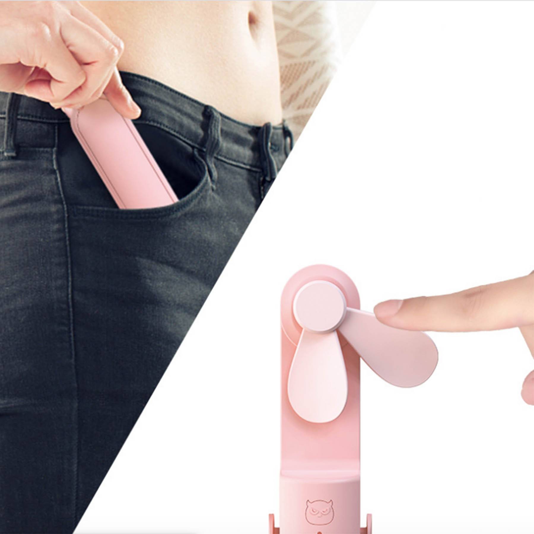 Mini Handheld Foldable USB Fan 2