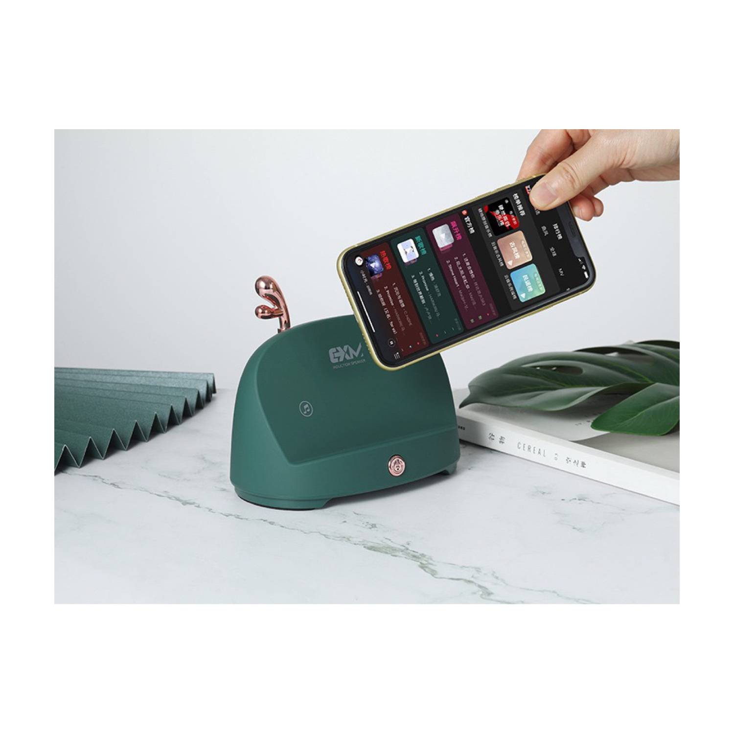 Portable Induction Speaker Phone Holder 8