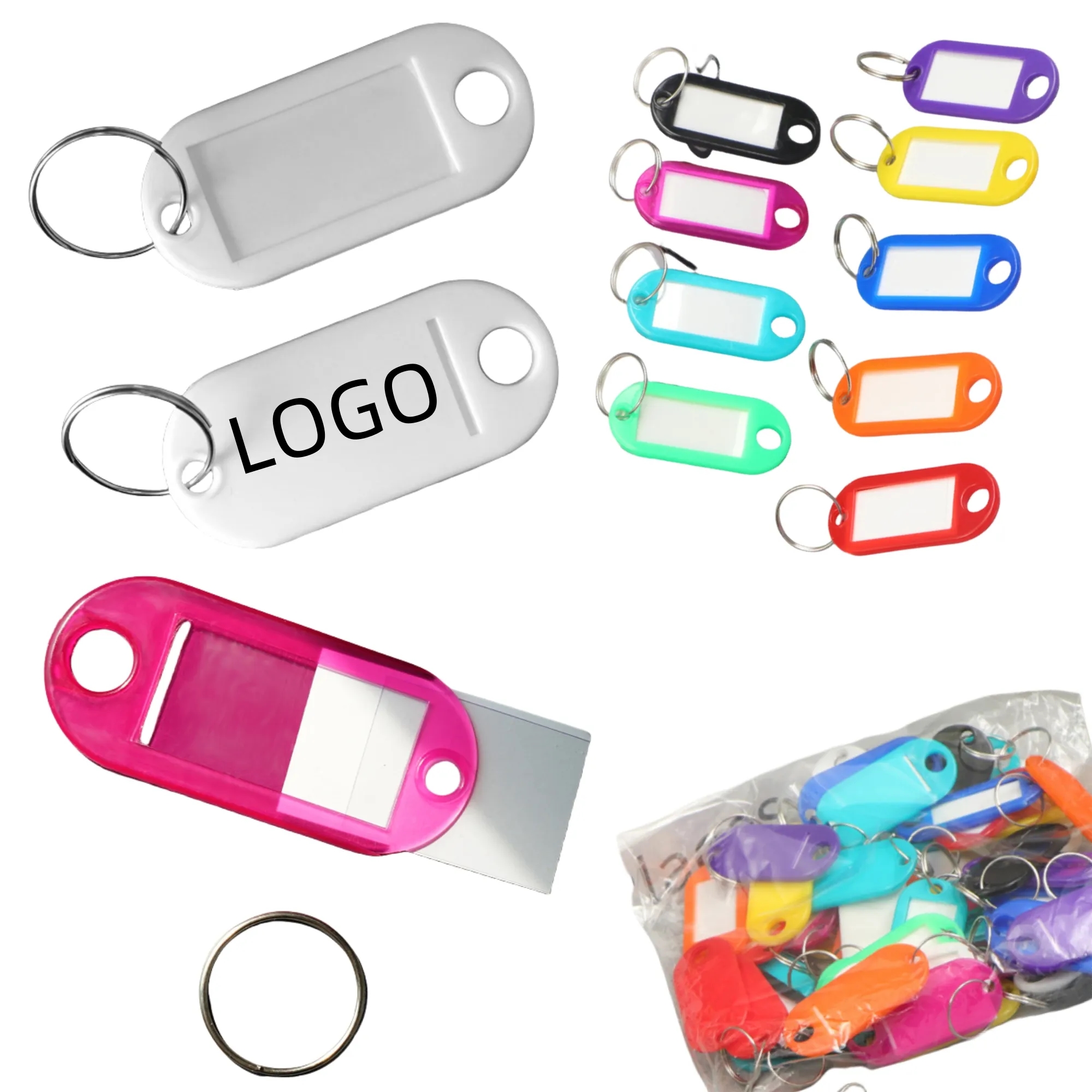 Polypropylene Small Key Tag 4