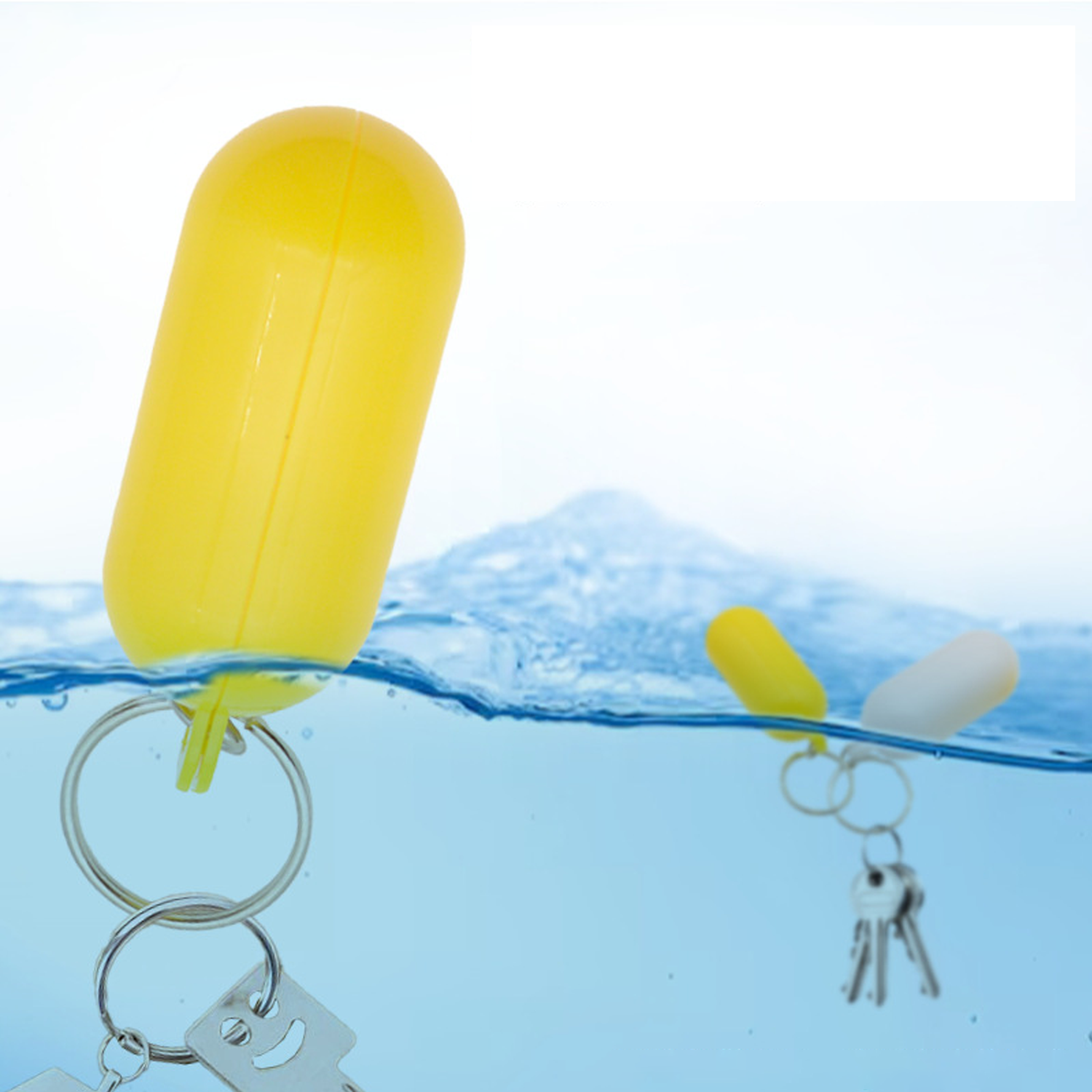 Plastic Floating Keychain 13