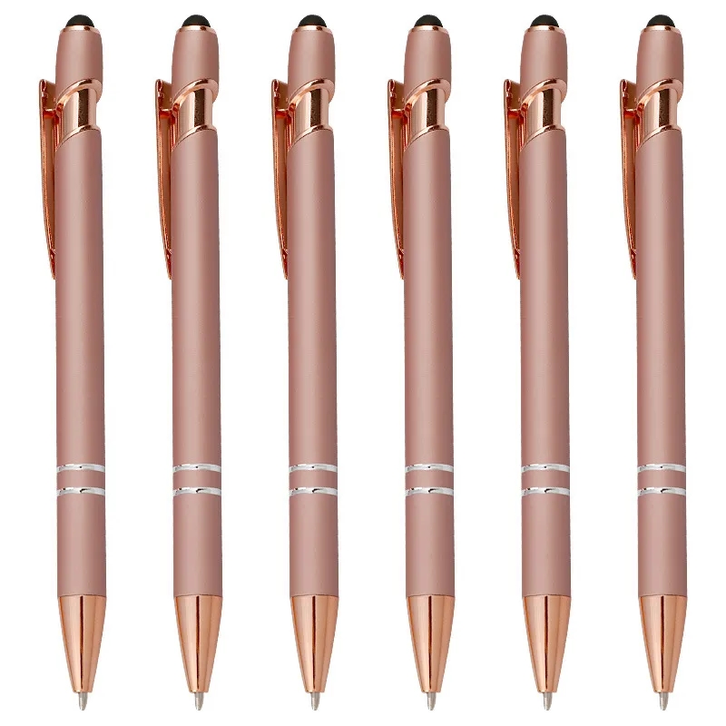 ELLIPSE SOFTY STYLUS PEN WITH ROSE GOLD TRIM 3