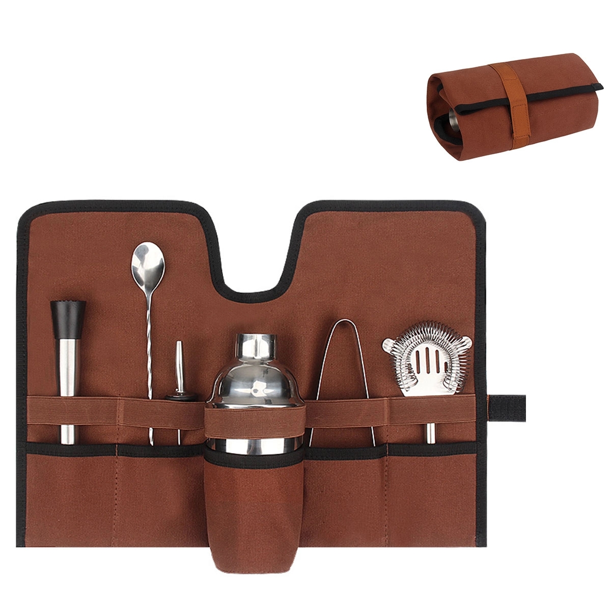 Canvas Travel Bartender Kit Bag 2