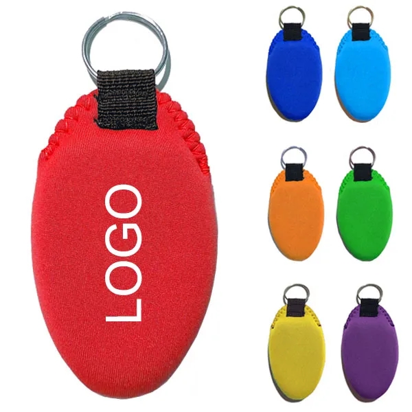 Personalized Floating Neoprene Keychain 2