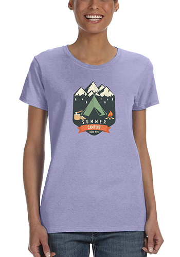 5.3 oz 100% Cotton Preshrunk 185
