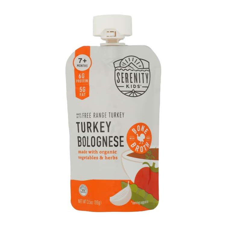 Serenity Baby Food 6pk - Turkey Bolognese 2