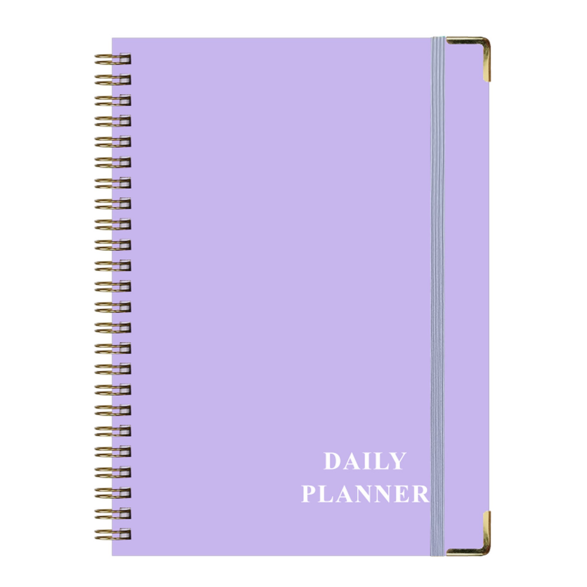 A5 Spiral Daily Planner With Paperboard Cover 5