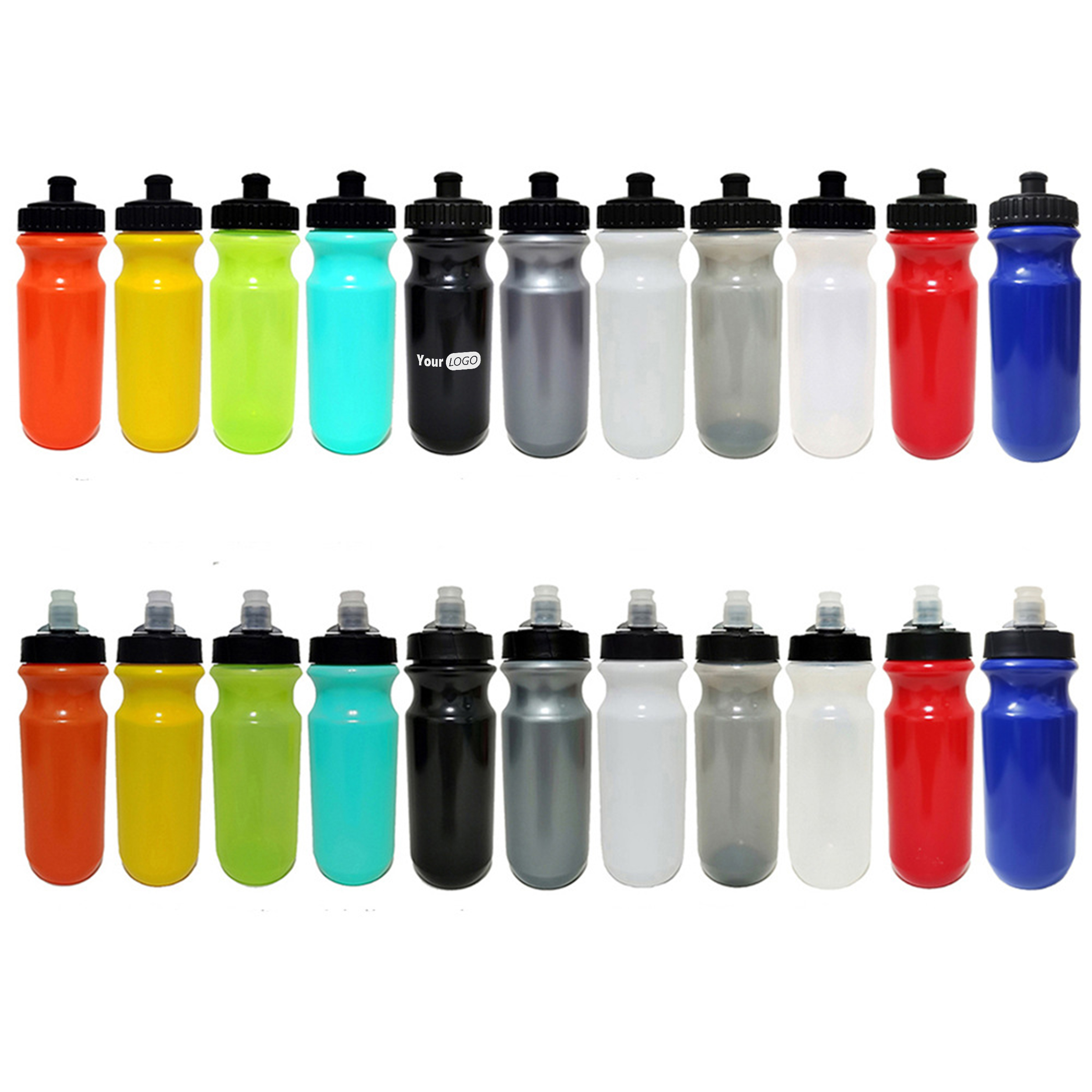 Polyethylene Eco-Friendly Custom Sports Bottle 3