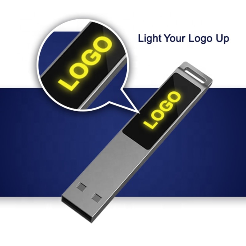 Custom LED Logo USB Drive Sticks 4