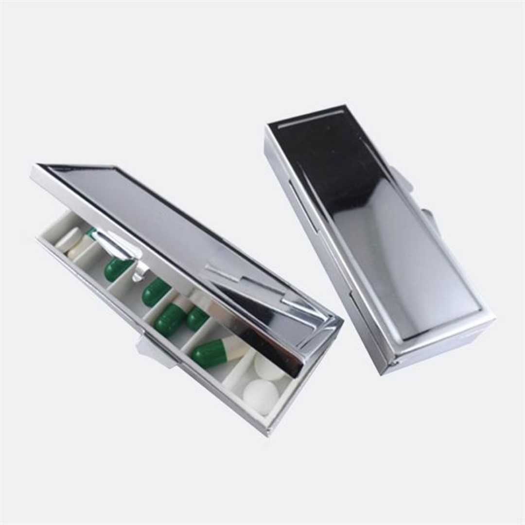 Weekly Pill Metal Organizer 2