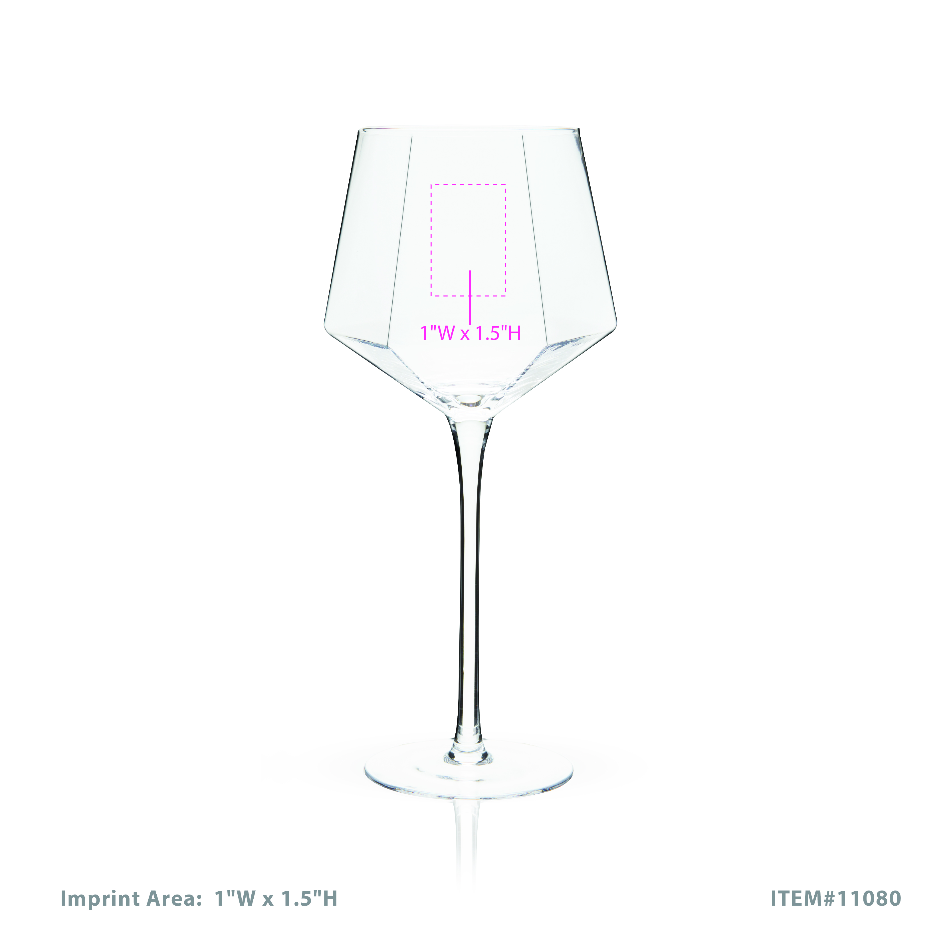 Viski® Seneca Wine Glass, set of 2 1